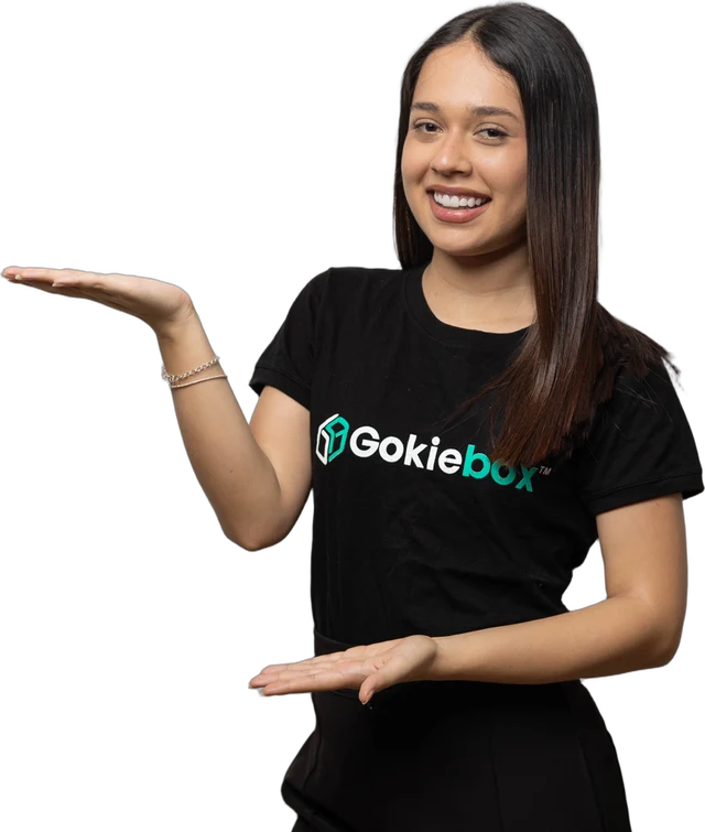 Estratega de Gokiebox presentando la estrategia de contenido