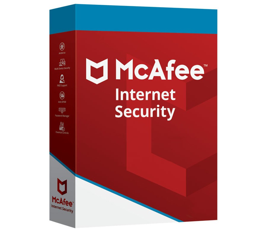 McAfee Internet Security 2025 — 1 año, 3 equipos